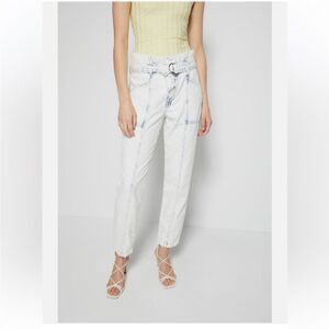 Jonathan Simkhai acid washed high waist jeans, size 25